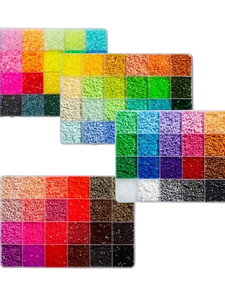 Kit de Cuentas Perler Creativas, Cuentas <span class=keywords><strong>Hama</strong></span> de 2.6mm, Rompecabezas 3D, Manualidades Creativas Hechas a Mano, Regalo, Cuentas Pixel DIY - Product Image 6