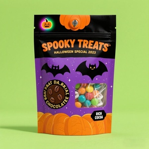 Makanan berdiri kantong Gravure cetakan bau bukti anak keluar lembut sentuhan kelembaban bukti permen makanan ringan tas kemasan untuk Gummies - Product Image 2