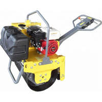 300kg 4Kw 15KN Mini compacteur d'asphalte à tambour unique petit compacteur de rouleau de route vibrant pour la construction à l'aide