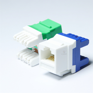 Placa de pared para <span class=keywords><strong>cable</strong></span> UTP sin herramientas, conector Keystone <span class=keywords><strong>Cat</strong></span> <span class=keywords><strong>6a</strong></span> Zhefan RJ45, conector impermeable IP68 - Product Image 6