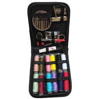Petit kit de couture de voyage en cuir de haute qualité avec étui pour adultes débutants à la maison Vente en gros