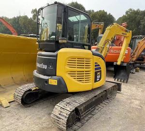 Prix d'usine – Excavatrice sur chenilles hydraulique Komatsu PC55MR d'occasion, pelleuse de 5,5 tonnes, excavatrice Komatsu PC55 d'occasion pour la Guyane - Product Image 5