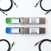 Nouveau module fibre optique QSFP-100G-40KM BIDI à fibre unique, compatible avec les grandes marques d'équipements (paire)