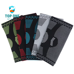 Top One Sports Élastique Réglable Double Bandages Genouillère Respirant Fitness Protection Genou Manches Soutien Coude Genouillères - Product Image 2