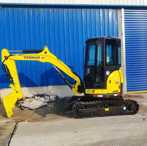 Yanmar VIO35 Mini Crawler Excavator 3Ton Excavators Mini Compact <b>Digger</b> With Digging Bucket breaker - Product Image 3
