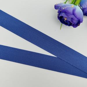 Bande élastique colorée de 25 mm pour sous-vêtements, personnalisable avec logo imprimé, en nylon, coloris sur mesure, sangle tissée - Product Image 2