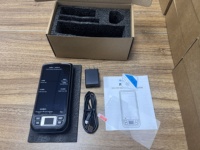 C-Readertek CR-N70 PDA Portátil de 5 Pulgadas con Lector Biométrico de Huellas Dactilares, Escáner 2D Resistente, Android 12.0, Terminal de Códigos QR/Barras