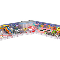 Équipement de parc d'attractions intérieur pour enfants, aire de jeux souple, piscine à balles, en plastique et bois, pour usage scolaire et domestique - Vente chaude