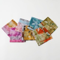 Vente en gros Foulard Hijab Tie-Dye Long imprimé, doux au toucher, pour femmes, tendance Automne Hiver