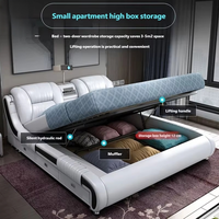 Lit double Runwood, best-seller, avec prise de charge et grand tiroir de rangement, robuste et confortable, avec sac de rangement souple
