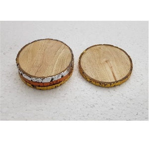 High Quality Ruff Crack <b>Wood</b> Resin Coaster/<b>Mats</b> Pads for <b>Table</b> for Restaurant Hotel Home Wedding Ceremony Business Gift Price - Product Image 4