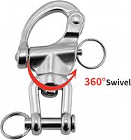 Manille à Mâchoire Pivotante en Acier Inoxydable 304 ou 316 en Gros
