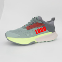 2025 personnalisé léger résistant à l'usure respirant maille baskets pour hommes nouveau Style à lacets chaussures de course tendance de la mode pour la marche