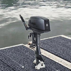 2-stroke 8hp Motor Motor Marine Hookup Motor Tail Machine Rubber Boat <b>Hook</b>-up - Product Image 3