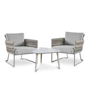 Tumbonas Modernas para Piscina de Hotel, Muebles de Exterior, Cama Solar para Villa de Playa, Tumbonas de Cuerda para Balcón y Sala de Estar, Ecológicas y Duraderas - Product Image 6