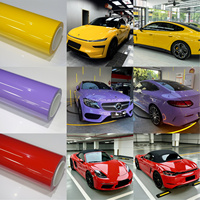 Film de protection de peinture (PPF) TPU 7,5 mil Or Métallique Madeira pour carrosserie, anti-UV, brillant, auto-réparant, à changement de couleur, en rouleau, direct usine