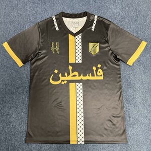 قمصان كرة قدم نادرة من سلسلة فلسطين 2026، إصدار تايلاندي بتصميم فلسطيني، قمصان رياضية للبالغين بأكمام قصيرة للجنسين - Product Image 4