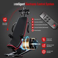 Table d'inversion de décompression pour l'entraînement musculaire TOPTONS pour soulager les douleurs dorsales avec ceinture de sécurité confortable