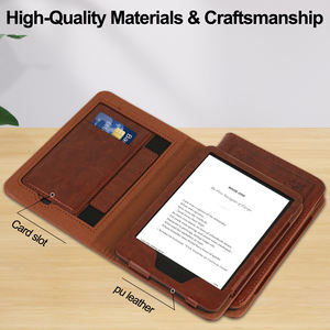 Étui de protection magnétique fin et élégant en cuir PU Bojin pour <span class=keywords><strong>Kindle</strong></span> Paperwhite 12e génération 7 pouces 2024, protection parfaite, mise en veille automatique - Product Image 5