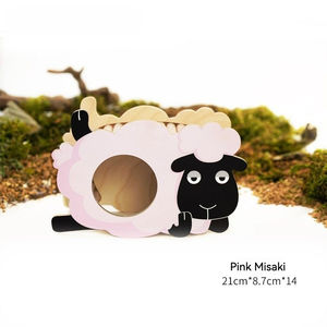 Escondite de hámster de madera maciza con diseño original - Product Image 5