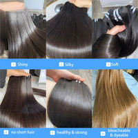 Proveedor Mayorista de Paquetes de Cabello Humano Virgen Vietnamita e Indio, Extensiones de Cabello Remy de Doble Trama, Paquetes de Cabello Virgen con Cutícula Alineada