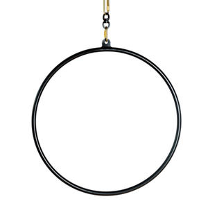Aro aéreo <span class=keywords><strong>de</strong></span> acero inoxidable 1Tab 37 "95cm para <span class=keywords><strong>acrobacias</strong></span> Circus Aerial Lyra Hoop Set - Product Image 3