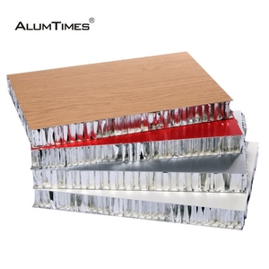 Panneau mural en MDF ignifuge de style préfabriqué, <span class=keywords><strong>d</strong></span>écoration murale, panneau composite en bois 3D, panneau en <span class=keywords><strong>nid</strong></span> <span class=keywords><strong>d</strong></span>'<span class=keywords><strong>abeille</strong></span> en aluminium, profil de <span class=keywords><strong>toiture</strong></span>, utilisation en extérieur - Product Image 2