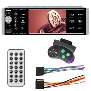 Touch Screen 1 Din Music Mp3 Mp5 lettore Video Dvd Multimedia Android Audio Stereo autoradio