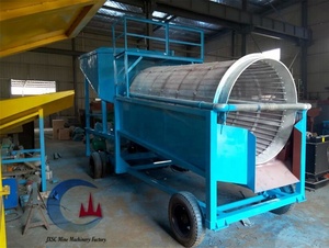 Thiết bị khai thác khoáng sản rửa sàng lọc máy ROTARY trommel trống giá - Product Image 5