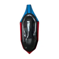 Packraft gonflable ultraléger en TPU 420D pour la randonnée et le kayak, bateau compact dans un sac à dos
