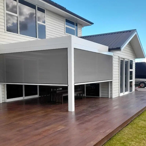 Tenda Parasole Elettrica, Tenda a Rullo Elettrica da Esterno, Tende Pieghevoli Esterne, Schermo Esterno - Product Image 2