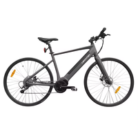 Vélo électrique léger de gravier de prix usine avec le moteur moyen