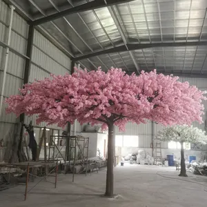 Árbol de cerezo Artificial para decoración de boda, cerezo Artificial grande