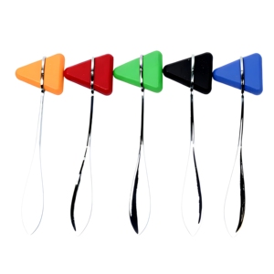 Martillo de Reflejos Triangular Taylor, Martillo de Percusión Neurológica con Mango Cromado, Martillos Personalizados, Proveedor Mayorista - Product Image 1