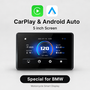 <span class=keywords><strong>GPS</strong></span> <span class=keywords><strong>moto</strong></span> pour <span class=keywords><strong>BMW</strong></span>, CarPlay sans fil pour <span class=keywords><strong>BMW</strong></span>, écran IPS 1000 nit, support Wonder Wheel, lecture du régime moteur, température du moteur, navigation intelligente pour <span class=keywords><strong>moto</strong></span> - Product Image 1