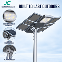 Lampadaire solaire LED extérieur en aluminium IP65 60W-120W avec garantie de 2 ans pour les projets routiers, de jardins et municipaux