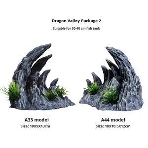 Decoración de Piedra de Dragón para Acuario, Paisajismo de Acuario, Adorno Creativo, Accesorios para Acuario, Belleza Acuática - Product Image 4