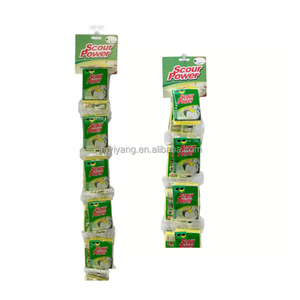 Hang Tag Packing Durable <strong>Kitchen</strong> <strong>Cleaning</strong> Sponge Scrubber Heavy Duty Dish Washing <strong>Cleaning</strong> Sponge For Household <strong>Kitchen</strong> <strong>Cleaning</strong> - Product Image 2