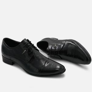 Chaussures Richelieu Goodyear Artisanales de Luxe pour Hommes, en Cuir Véritable, à Lacets, pour Tenues Formelles et Décontractées - Product Image 4