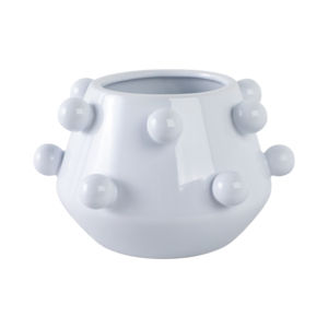 Vaso per Fiori Conico in Ceramica per Piante da Interno, Decorazione per Soggiorno - Product Image 2