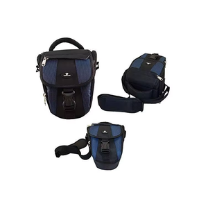 आसान कैरी के लिए सुविधाजनक काले/नीले डिजिटल गियर और कैमरा बैग dstr/स्लेट केस होल्स्टर - Product Image 6