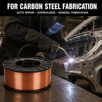 Fil de soudage MIG 0,8 mm 0,9 mm .035 15 kg ER70S-6 Acier au carbone AWS SG2 Er70s-6 Fournisseurs d'usine