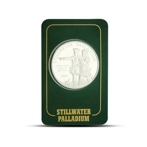 Tarjeta de prueba de paladio redonda de 1 oz, lingote de metales preciosos para inversión, embalaje protector para monedas con número de certificado - Product Image 5