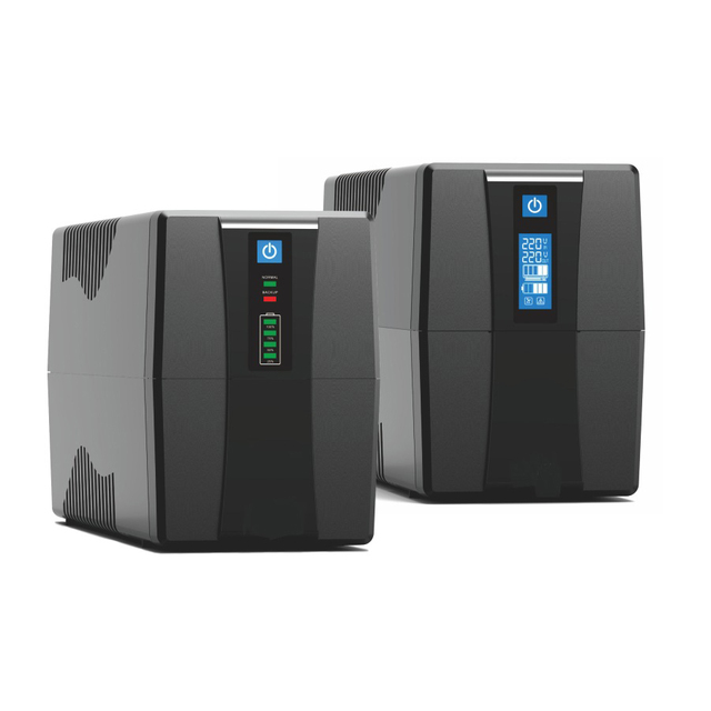 Small Mini Line Interactive Offline UPS 450VA 650VA 850VA 800va 1000va 1200va 1500va 2000va for Computer Wifi Router CCTV UPS