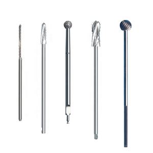 Frese a cuneo, frese a scanalatura dritta, frese <span class=keywords><strong>Shannon</strong></span>, frese per decompressione del tallone, frese per percutanizzazione - Product Image 4