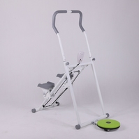 Machine verticale d'escalade d'escalier d'exercice de gymnastique à la maison avec le disque de taille de torsion