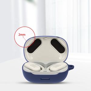 Convient pour <span class=keywords><strong>JBL</strong></span> Endurance <span class=keywords><strong>Peak</strong></span> 3 housse pour écouteurs, coque pour écouteurs sans fil tws, étui pour écouteurs pour airpods, étuis pour écouteurs en silicone - Product Image 2