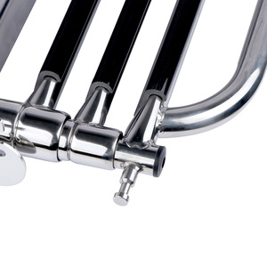 Accessoire de bateau en acier inoxydable, échelle rétractable à trois sections pour l'entrée et la sortie des yachts et des bateaux rapides - Product Image 3