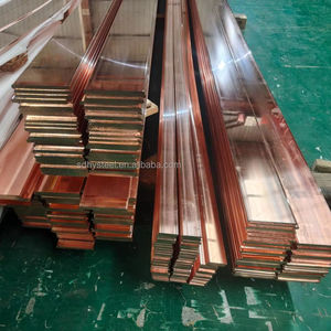 3/4 X1/4 inç şalt dolabı ASTM C11000 T2 bakır çubuk/99.99% bakır bara - Product Image 2