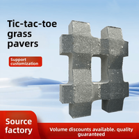 Dalles de pavage en béton emboîtables pour espaces de stationnement extérieurs, gris, 250x190mm, fabriquées à Guangzhou, BestSale